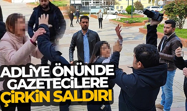 Gazetecilere çirkin saldırı