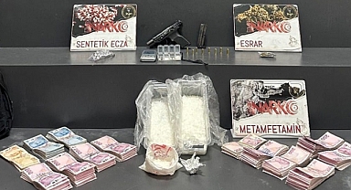 İzmir'de uyuşturucu ticareti yaptığı öne sürülen şüpheli tutuklandı
