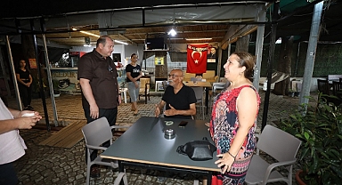 Başkan Çiçek, Gece Pazarı Esnafını Dinledi