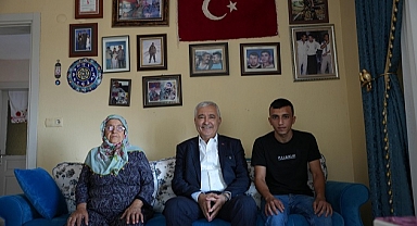 Başkan Türkmen’den Anlamlı Ziyaret
