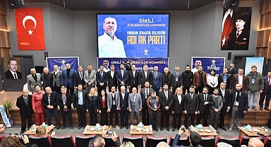 AK Parti Dikili 7. Olağan İlçe Kongresi yapıldı