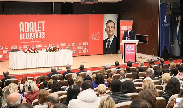 CHP "Adalet Buluşmaları"nın ilki İzmir'de