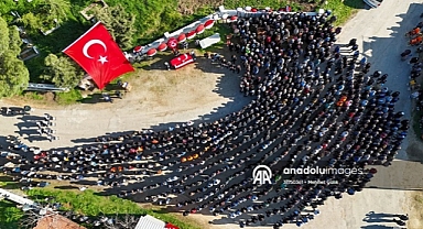Şehit polis memuru Uşak'ta son yolcuğuna uğurlandı