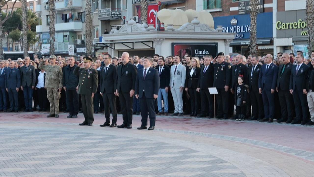 Menemen’de Atatürk’e Saygı ve Özlem