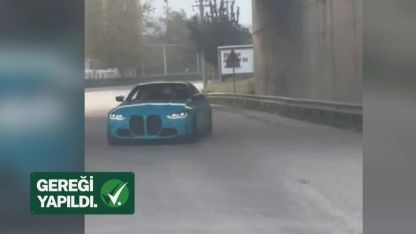 İzmir’de drift ve makas atan sürücülere ağır ceza