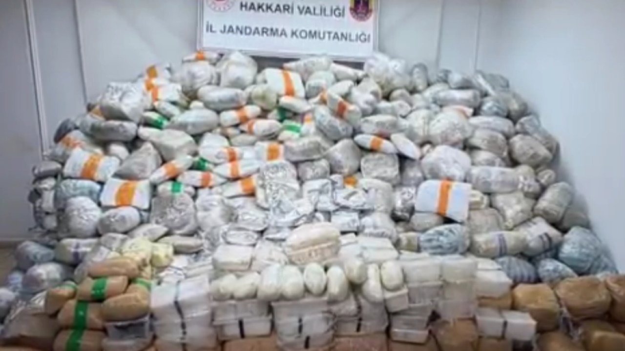 Hakkari’de Uyuşturucuya Büyük Darbe