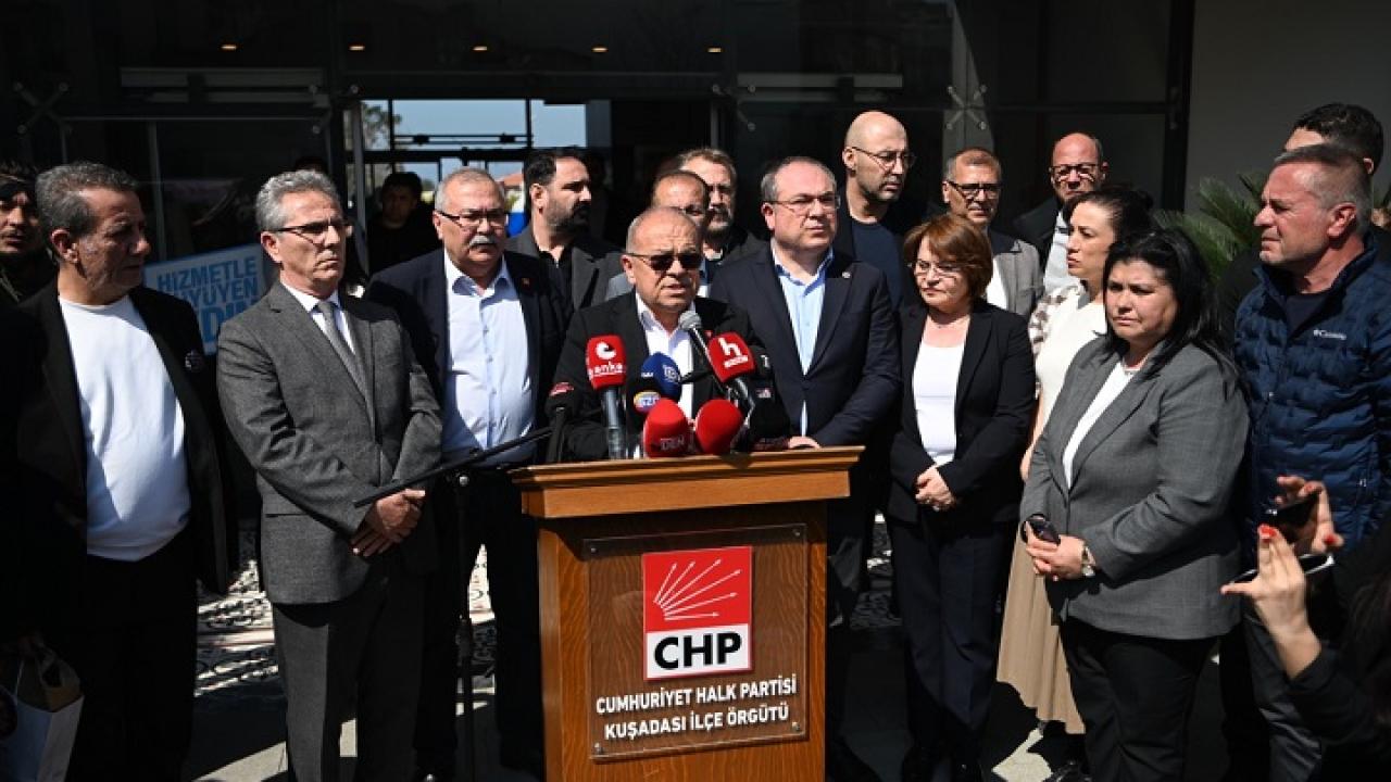 Gözaltı kararına Kuşadası’ndan tepki