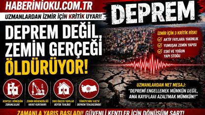 İzmir için alarm
