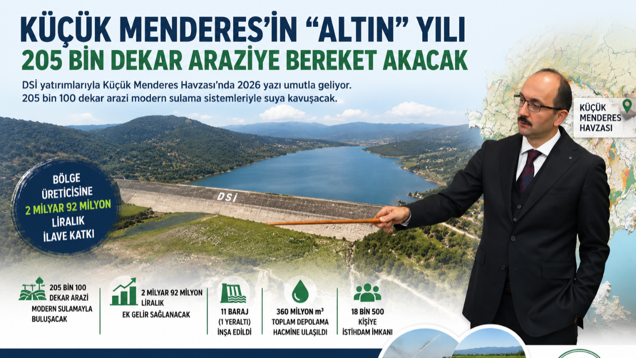 205 Bin Dekar Araziye Can Suyu