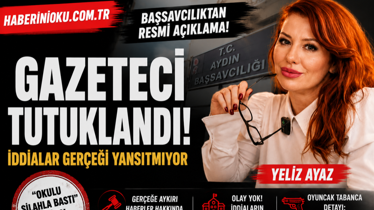 Aydın’da Gazeteci Tutuklandı