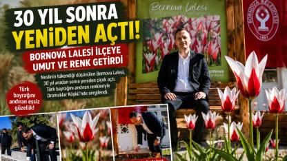 Bornova Lalesi Yeniden Açtı