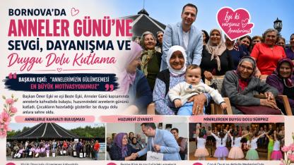 Bornova’da Anneler Günü’nde duygu seli
