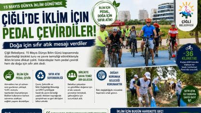 Çiğli’de İklim İçin Pedal Çevirdiler