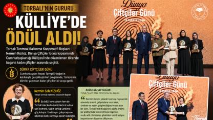 Cumhurbaşkanlığı Külliyesi’nde İzmir Gururu