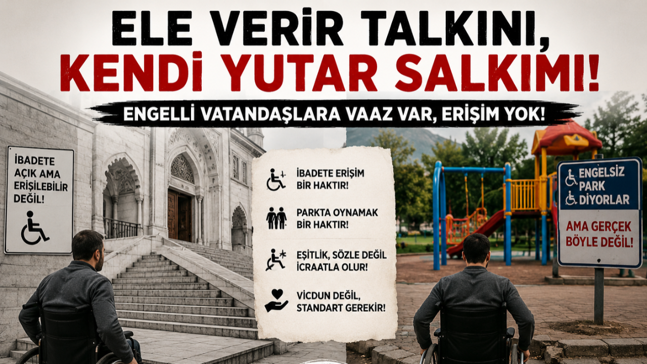 “Ele verir talkını, kendi yutar salkımı”