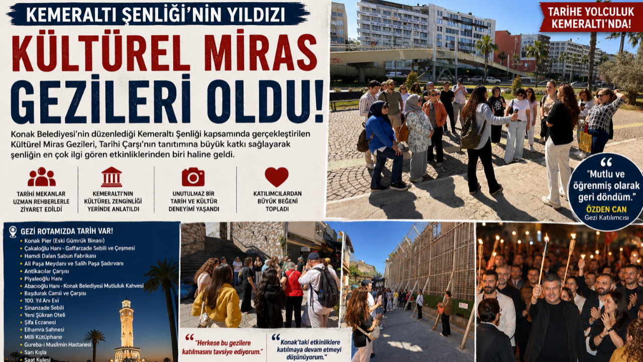 En Büyük İlgi Odağı Kültürel Miras Gezileri Oldu
