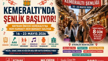 Kemeraltı’nda Büyük Şenlik Başlıyor