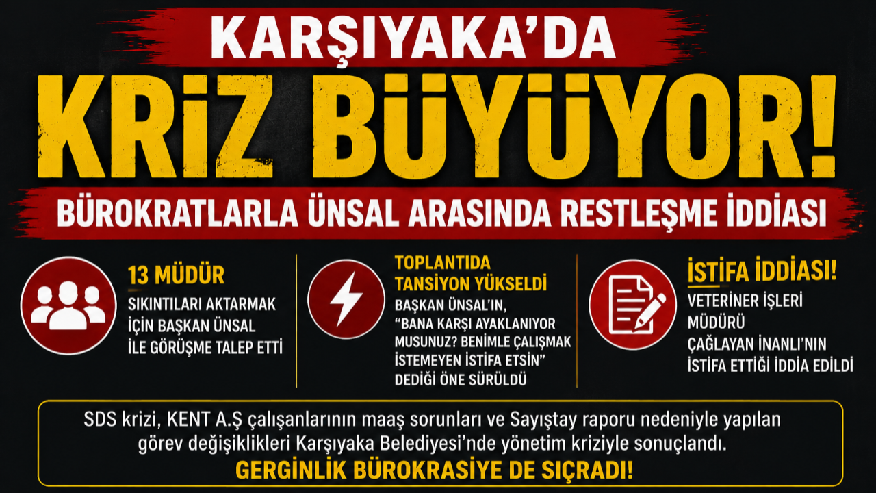KENT A.Ş ve SDS Krizi Karşıyaka’yı Karıştırdı