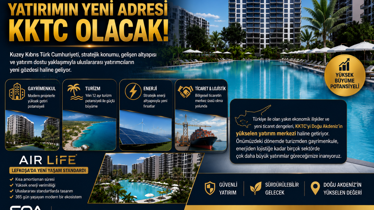KKTC’de Yükselen Yatırım Hareketi