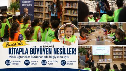 Minik Kaşifler Kütüphanede Bilginin İzini Sürdü