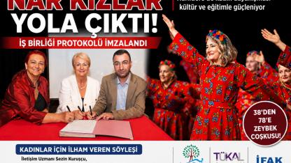 Nar Kızlar sahneye çıktı