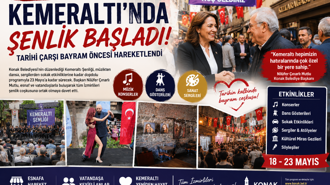 Şenlik Coşkusu Tarihi Çarşıyı Bayram Yerine Çevirdi
