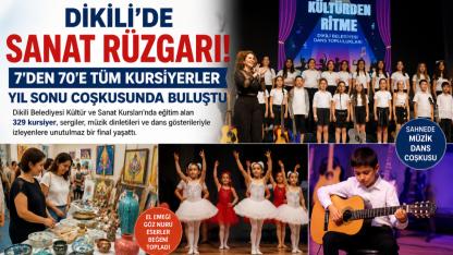 329 Kursiyer Yıl Sonunda Sahneye Çıktı