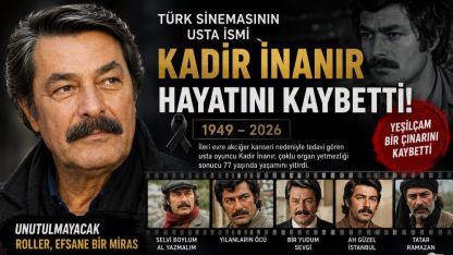 Yeşilçam'ın Efsanesi Kadir İnanır Hayatını Kaybetti