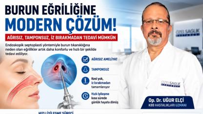 Ağrısız ve Tamponsuz Ameliyat Mümkün