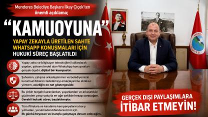 Başkan İlkay Çiçek’ten Sert Çıkış