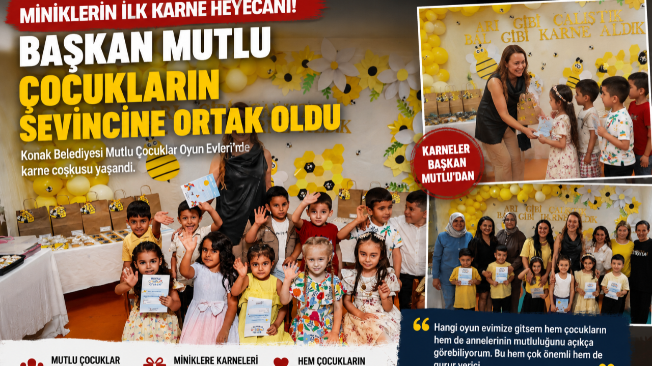 Başkan Mutlu Çocukların Heyecanına Ortak Oldu
