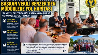 Başkan Vekili Benzer'den Müdürlere 'Hizmet Seferberliği' Talimatı