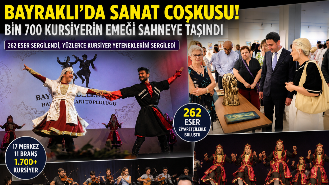 Bayraklı’da Sanat Coşkusu