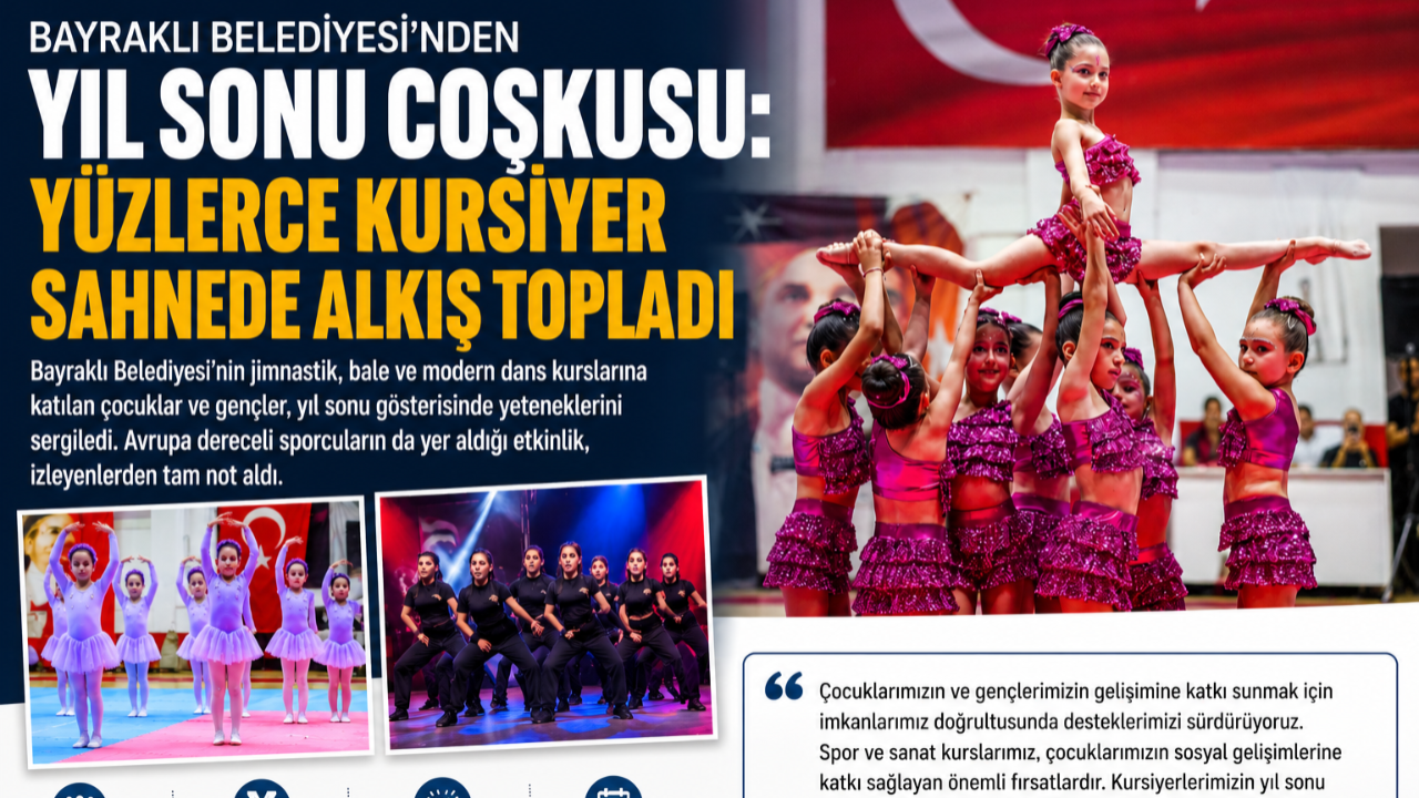 Bayraklı’da Yıl Sonu Coşkusu