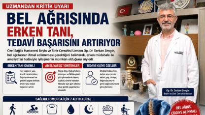 Bel Ağrısını Hafife Almayın