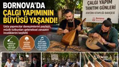 Bornova’da Ahşap Müziğe Dönüştü