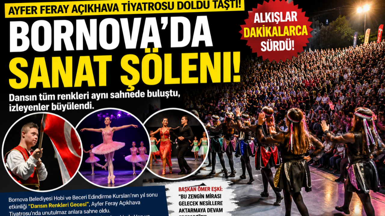 Bornova’da dans şöleni