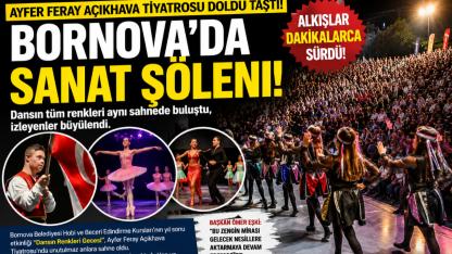 Bornova’da dans şöleni