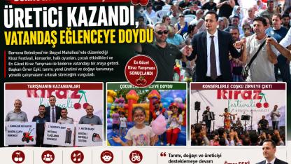 Bornova’da Kiraz Şöleni