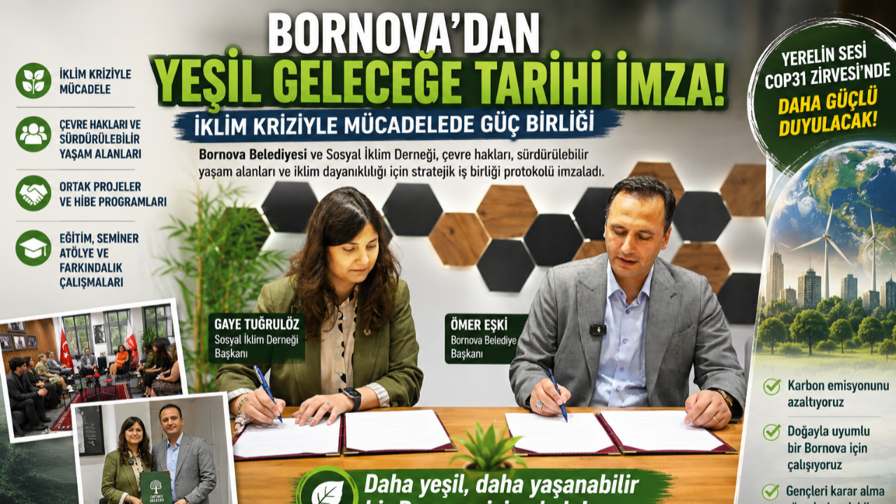 Bornova’dan İklim Hamlesi