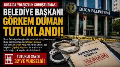 Buca Belediyesi Dosyasında Şok Karar: Başkan ve Eski Başkan Cezaevinde