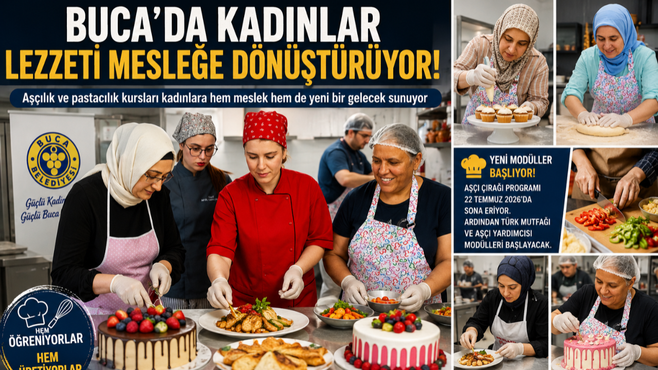 Buca'da Kadınların Geleceğine Lezzet Dokunuşu