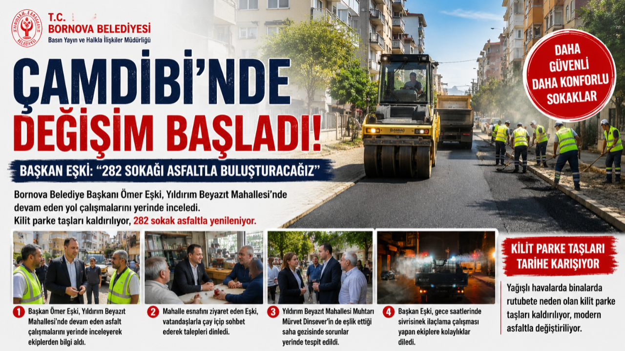 Çamdibi’nde Büyük Dönüşüm Başladı