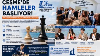 Çeşme Dünya Satrancının Merkezi Oluyor