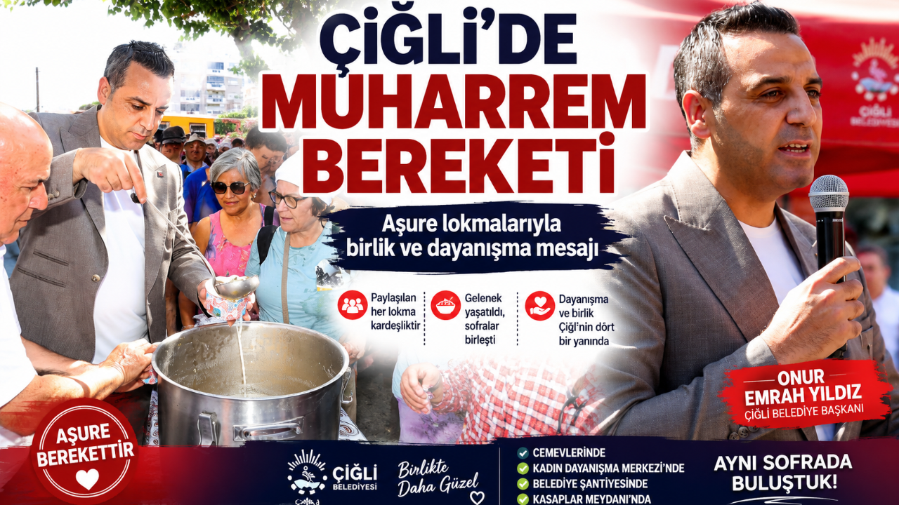 Çiğli’de Muharrem Bereketi