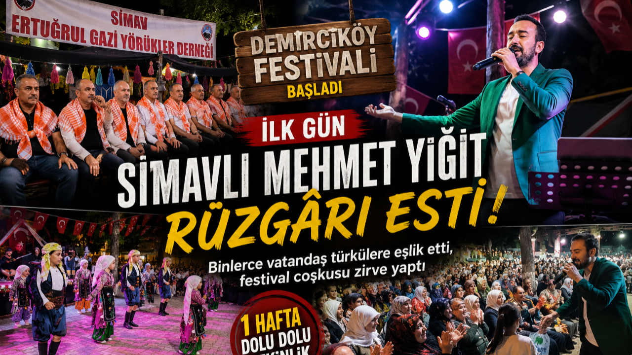 Demirciköy’de Festival Coşkusu