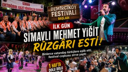 Demirciköy’de Festival Coşkusu