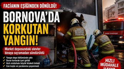 Depo Yangını Kontrol Altına Alındı