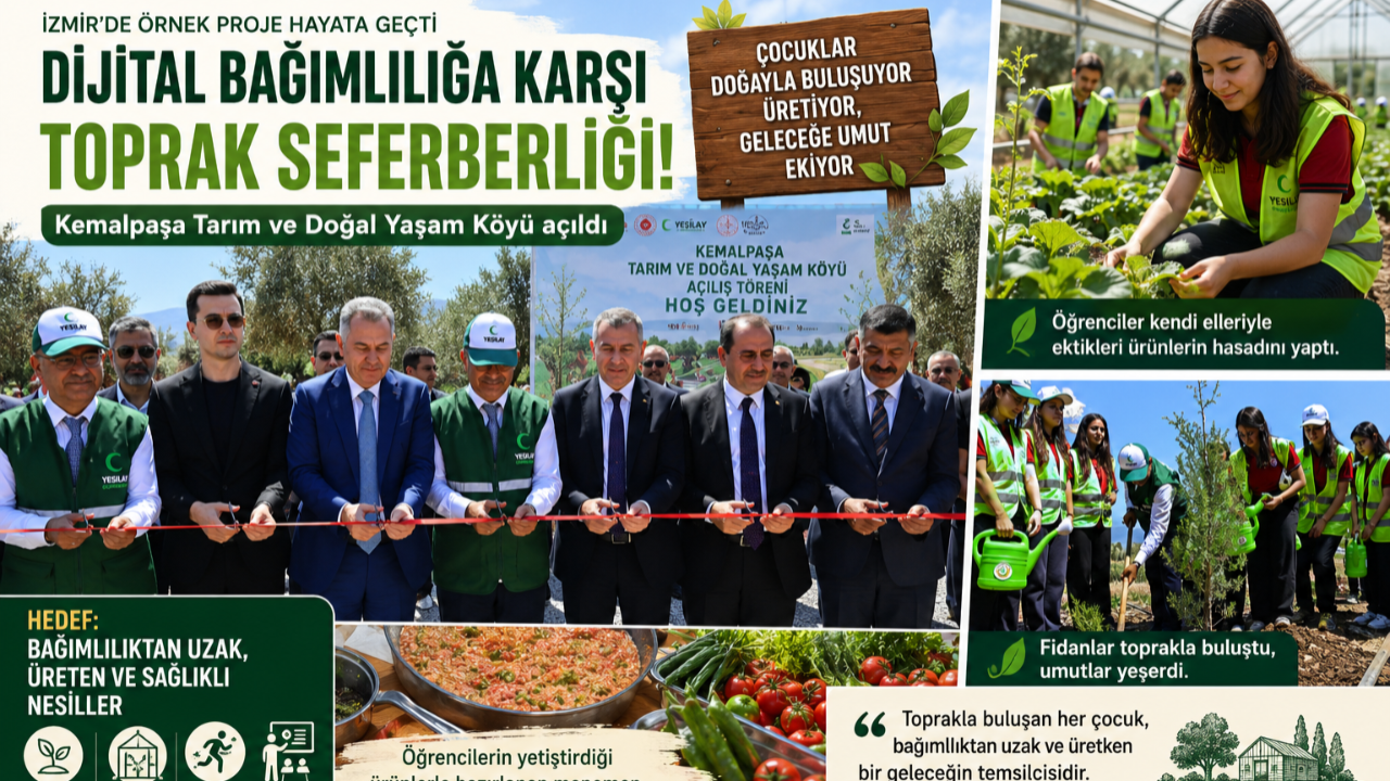 Dijital Bağımlılığa Karşı Toprak Seferberliği