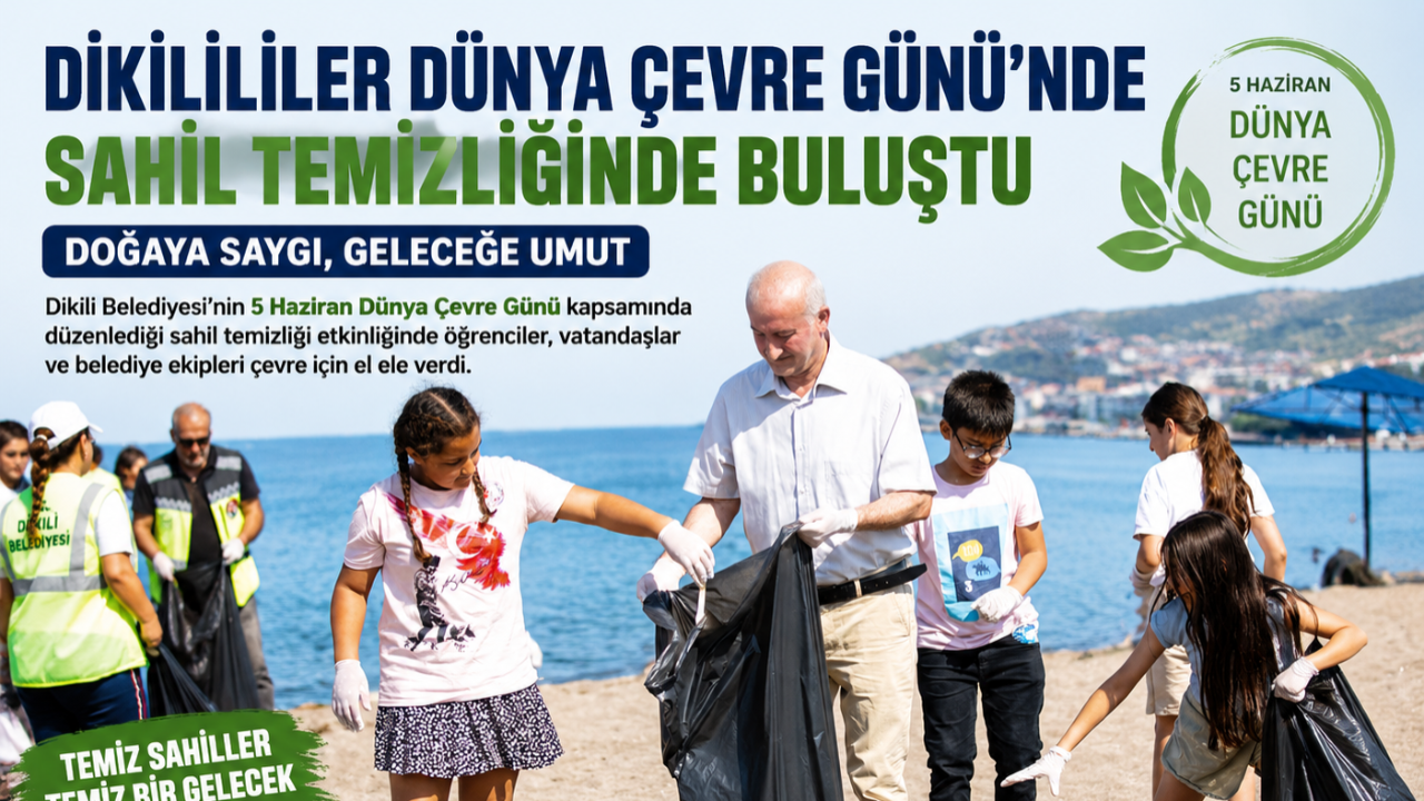 Dikili’den İklim Krizine Karşı Güçlü Mesaj